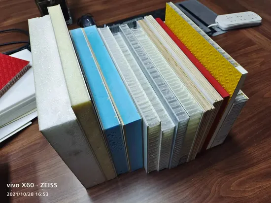 Panneau de mousse PU FRP en fibre de verre résistant aux UV pour carrosserie de camion réfrigéré